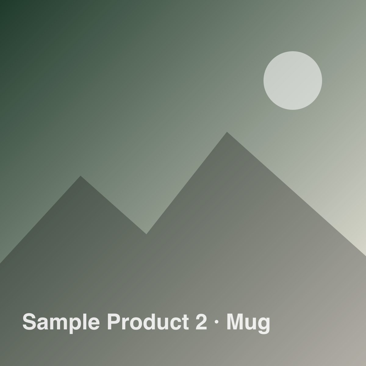 Enamel mug